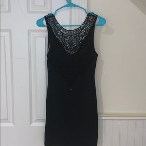 GUESS - Crochet Knit Bodycon Dress - Size XS